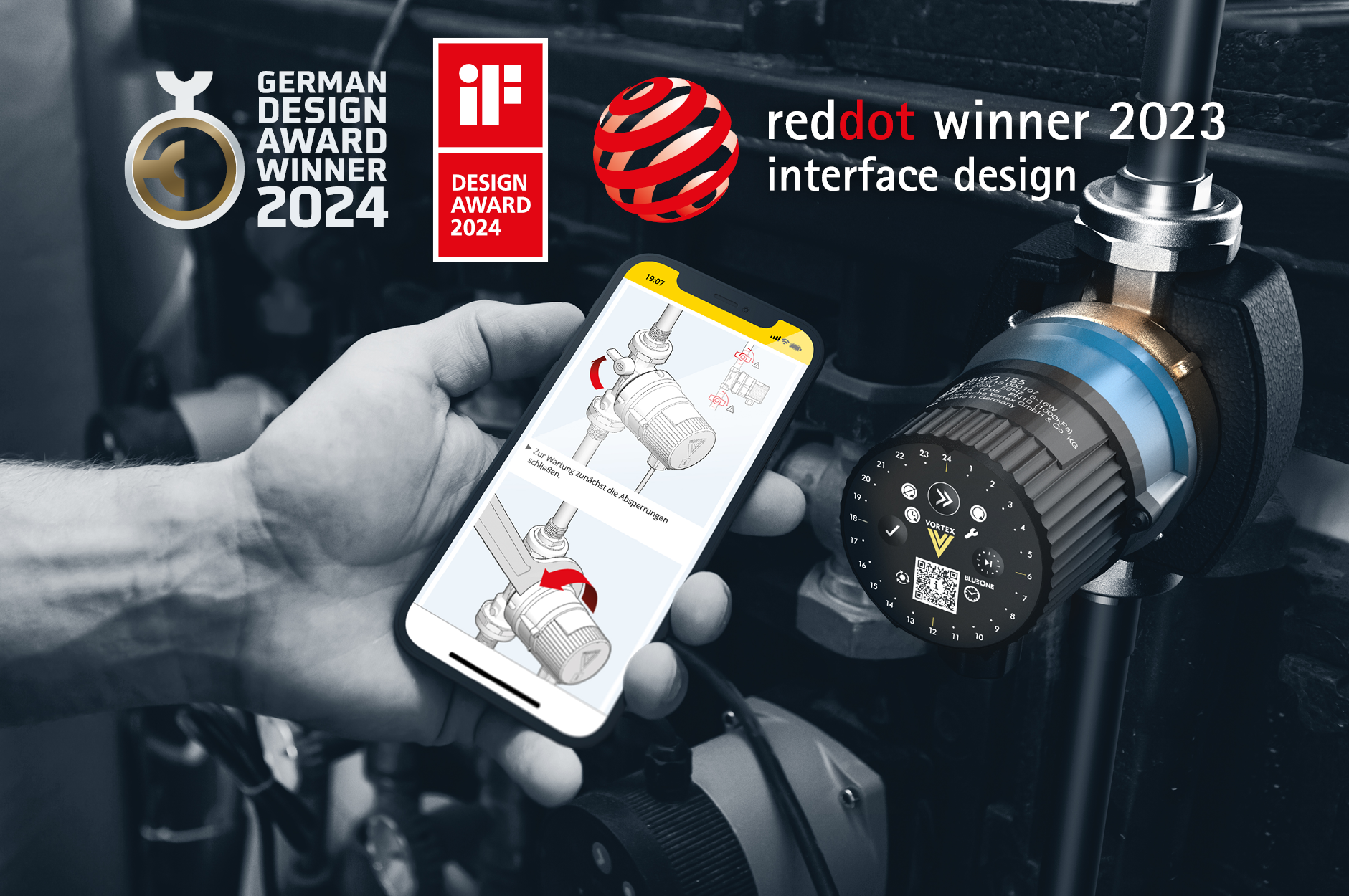 Now all pumps with digital operating instructions